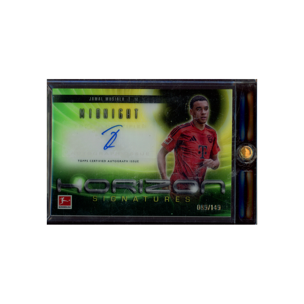 Jamal Musiala 2025 Topps Midnight Horizon Signatures Auto /149