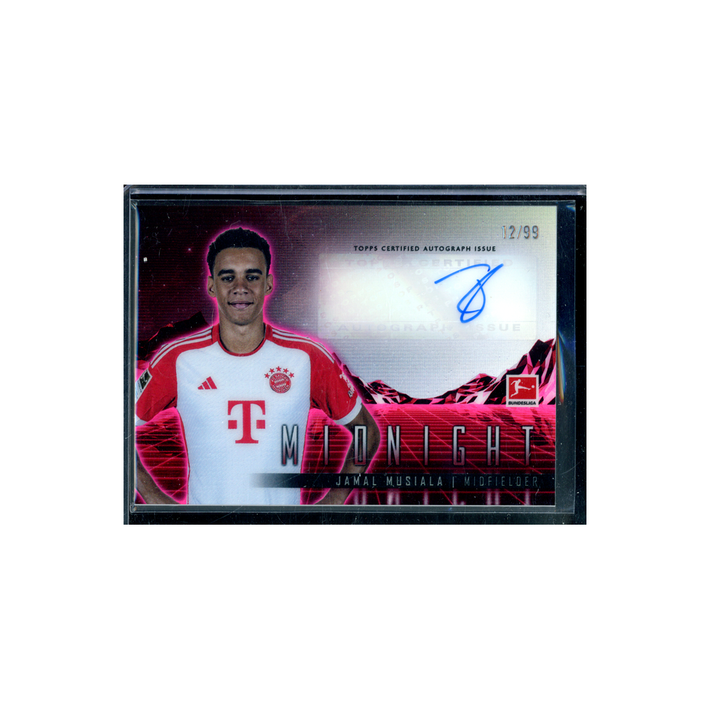 Jamal Musiala 2024 Topps Midnight Horizon Signatures Auto /99
