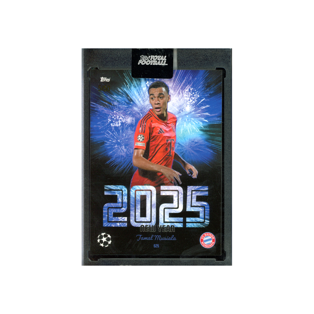 Jamal Musiala Topps Total Football New Year 2025 /50