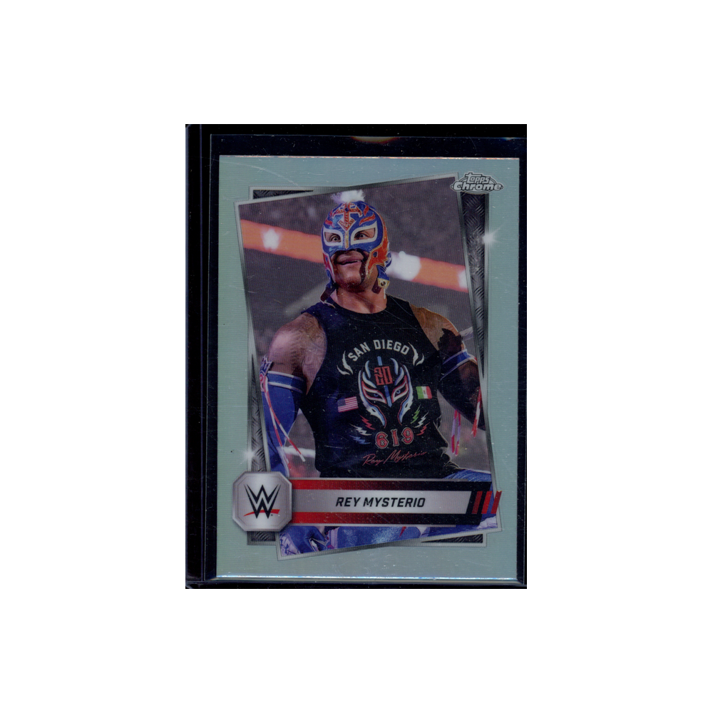 Rey Mysterio 2025 Topps Chrome Refractor