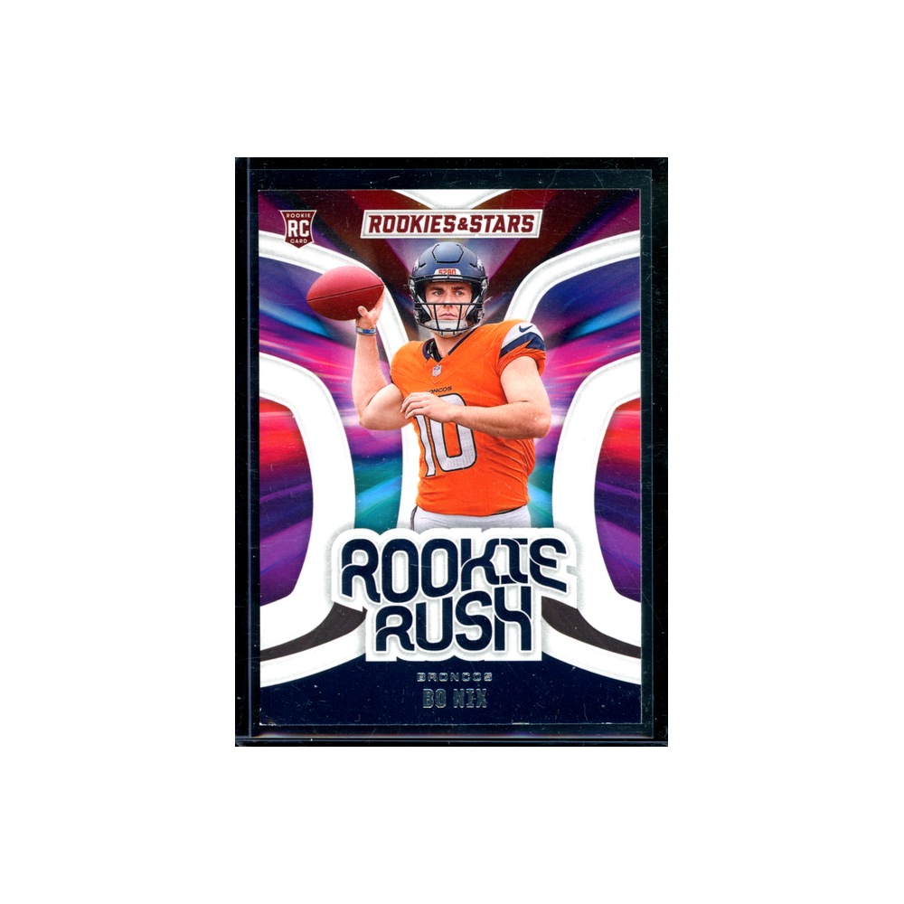 Bo Nix 2024 Panini Rookies & Stars Football Rookie Rush