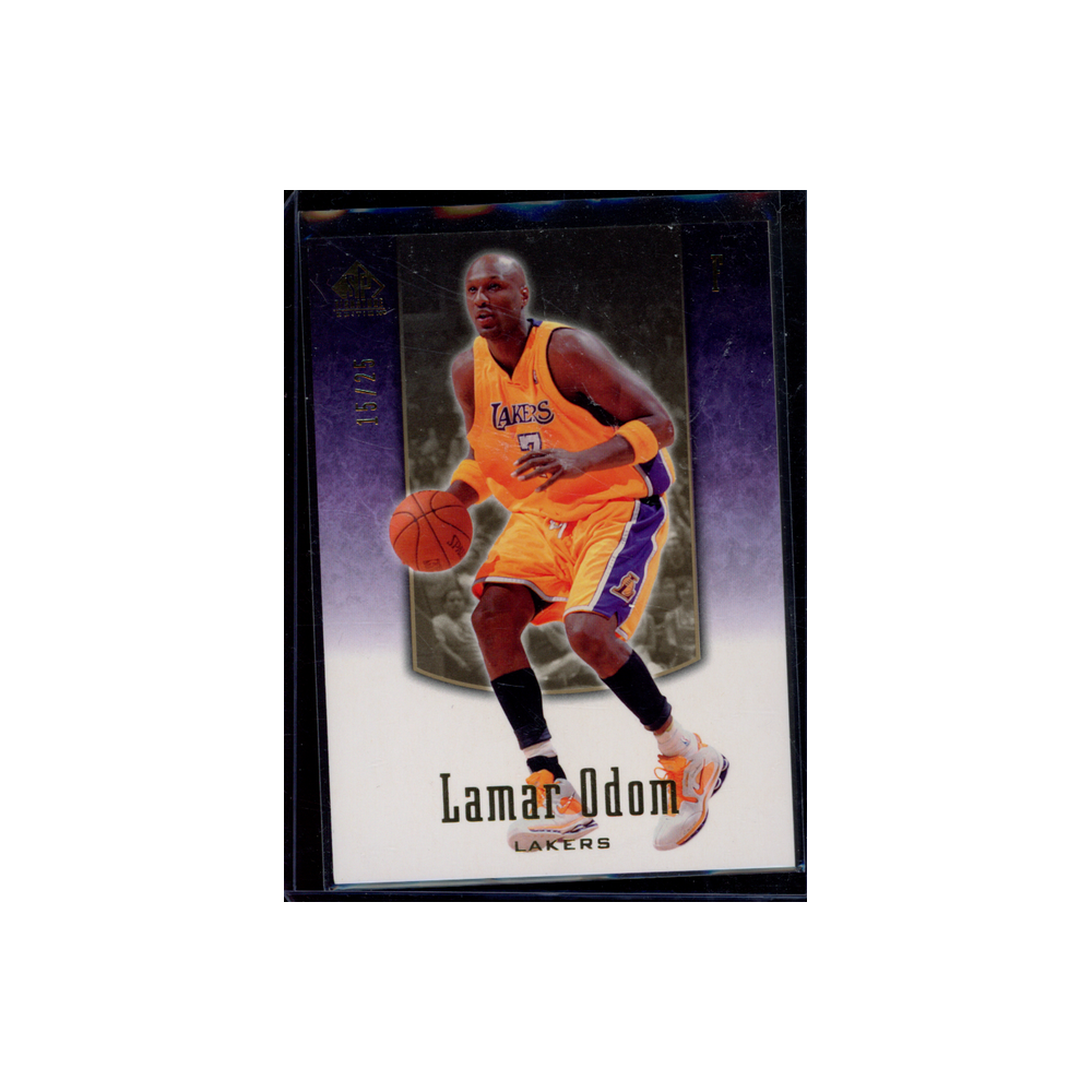 Lamar Odom 2004-05 Upper Deck Trilogy /25