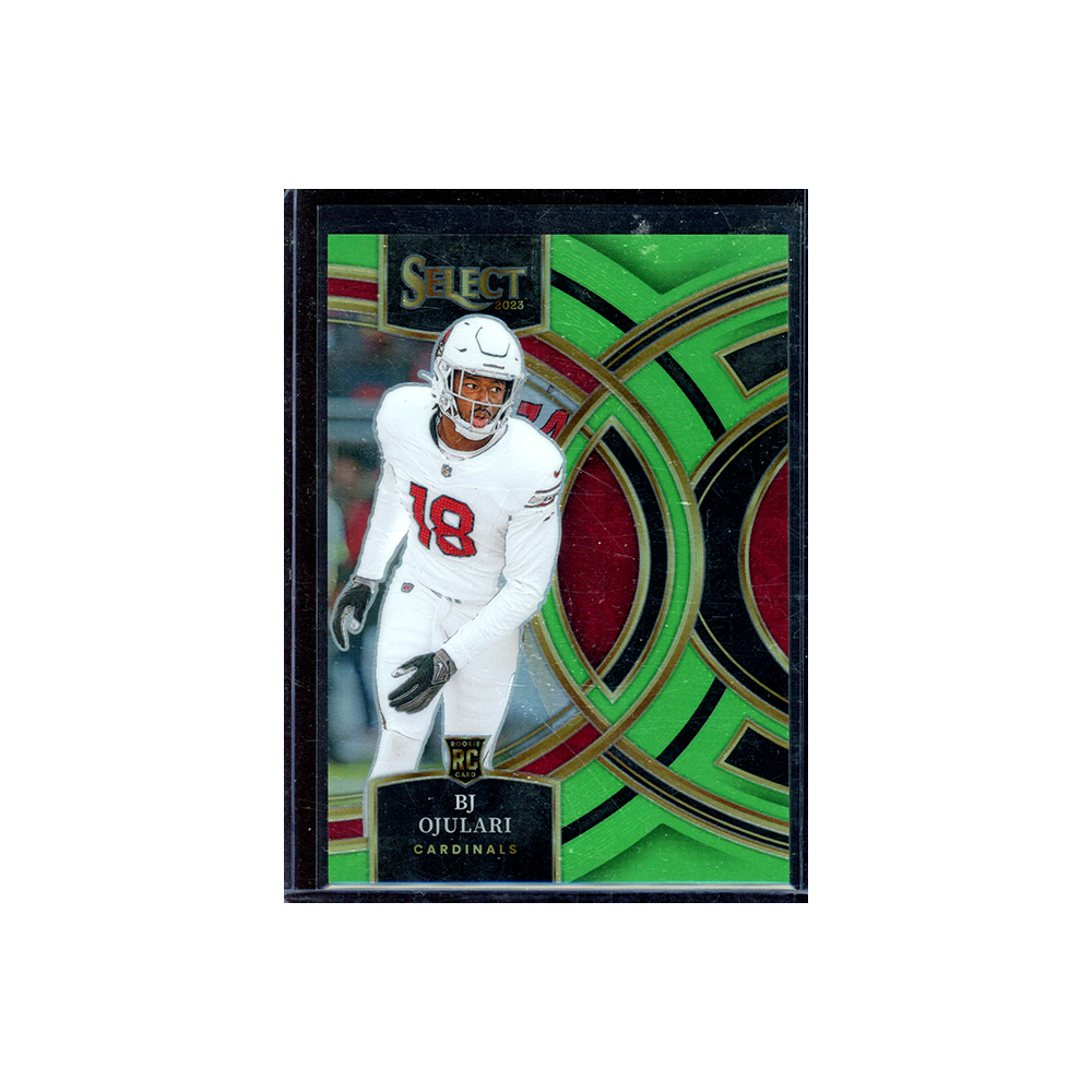 BJ Ojulari 2023 Panini Select Football Neon Green Rookie /49