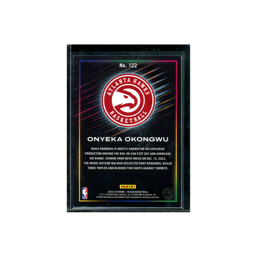 Onyeka Okongwu 2023-24 Panini Recon Basketball Swirl /3