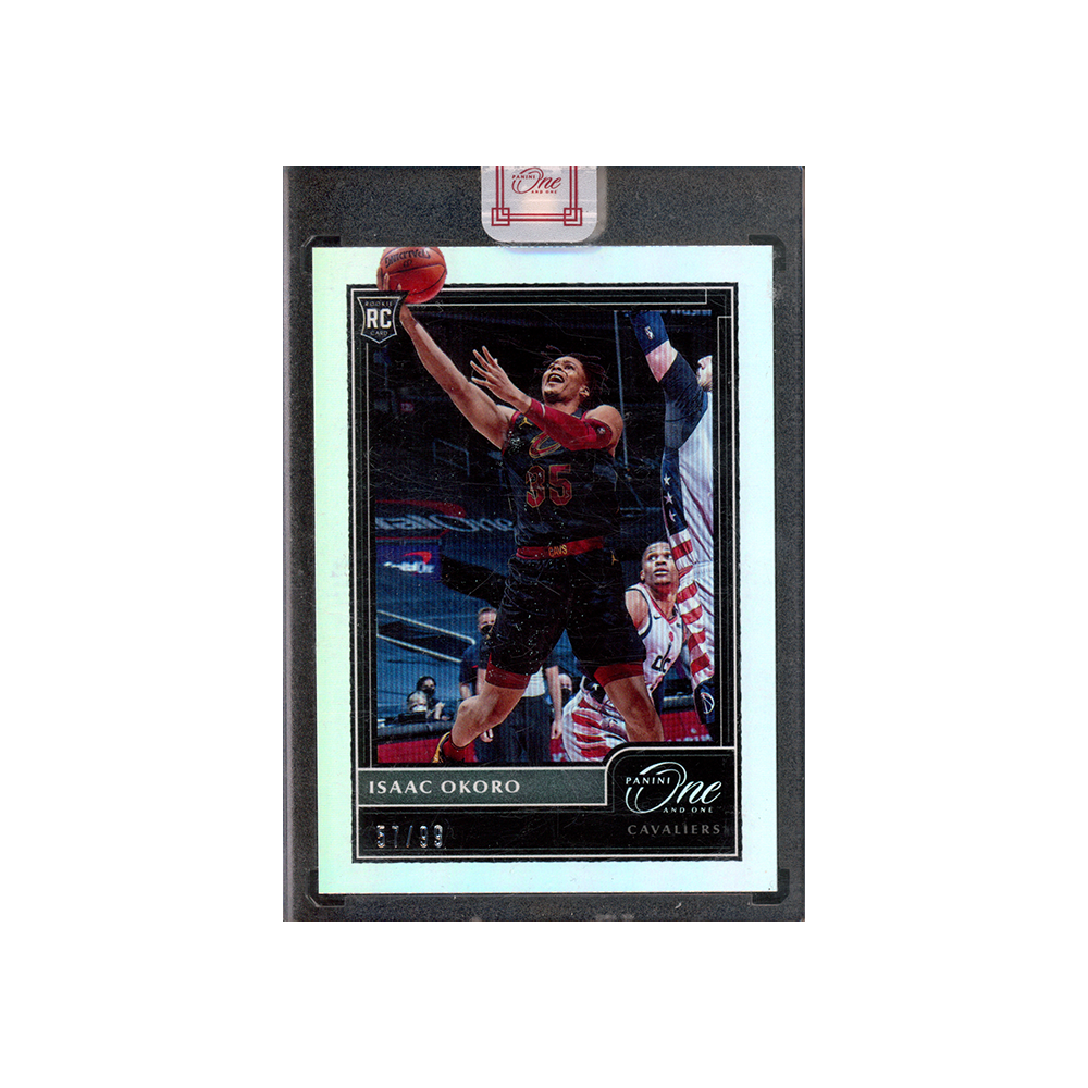 Isaac Okoro 2020-21 Panini One and One Basketball Rookie Silver /99