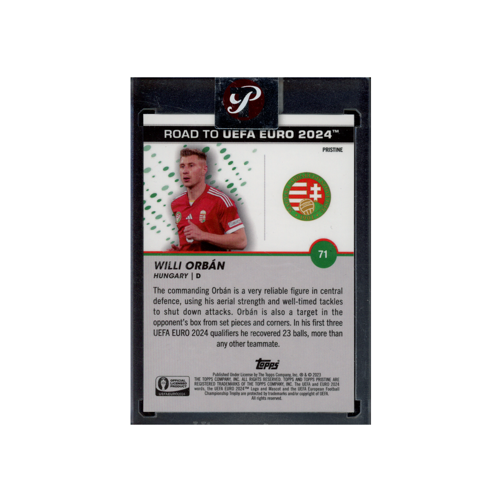 Willi Orban 2023 Topps Pristine /25