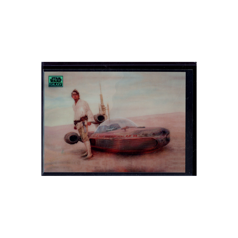 Passage to Alderaan 2024 Topps Star Wars Galaxy Chrome Teal /175