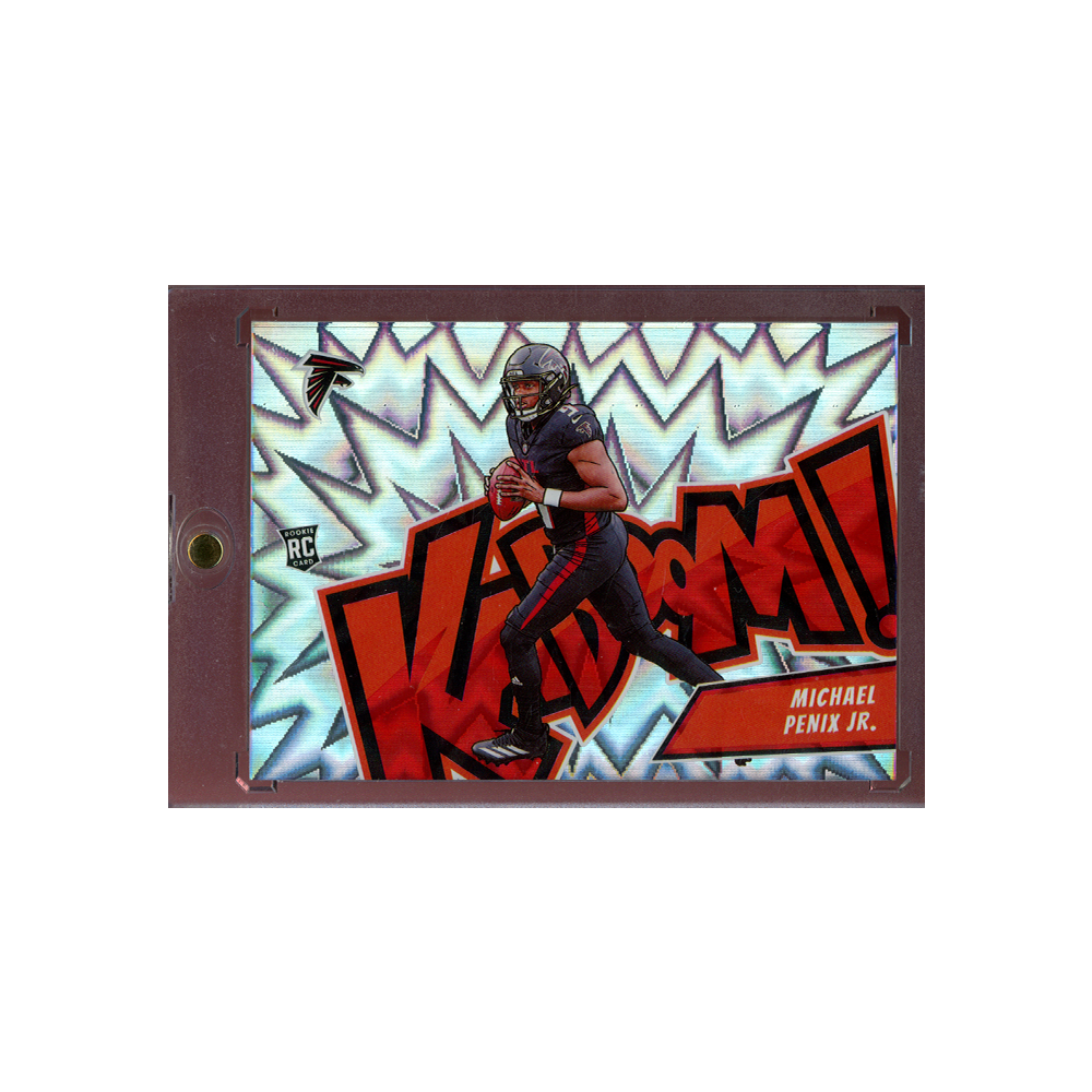 Michael Penix Jr. 2024 Panini Absolute Football Rookie Kaboom