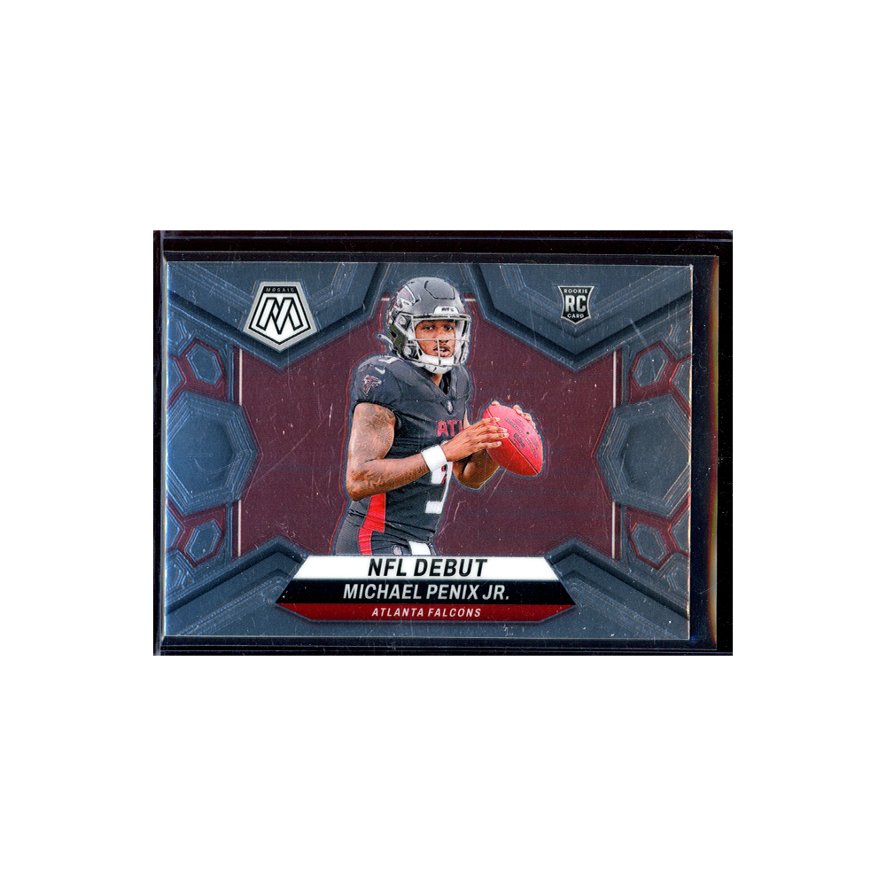 Michael Penix Jr. 2024 Panini Mosaic Football Rookie NFL Debut