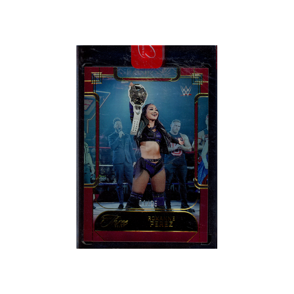 Roxanne Perez 2024 Panini Three Count WWE Red /25