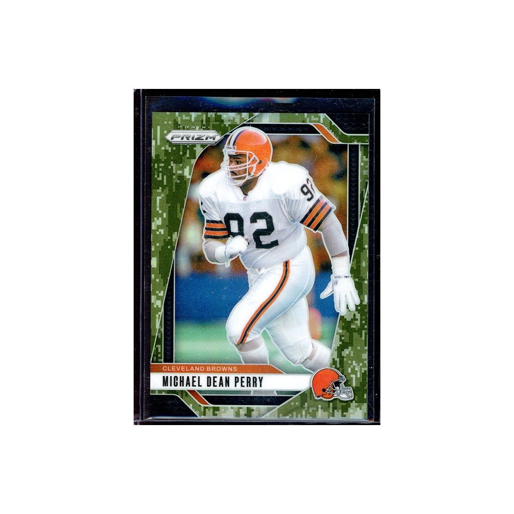 Michael Dean Perry 2024 Panini Prizm Football Forest Camo /15