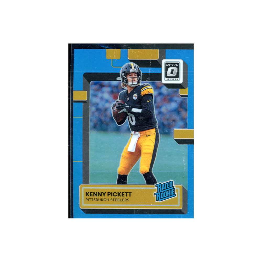 Kenny Pickett 2022 Panini Donruss Optic Football Rated Rookie Aqua /299