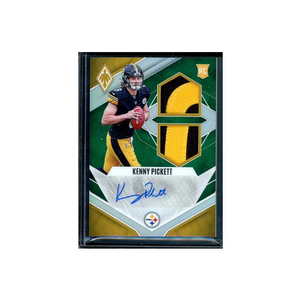 Kenny Pickett 2022 Panini Phoenix Football RPA Green /25