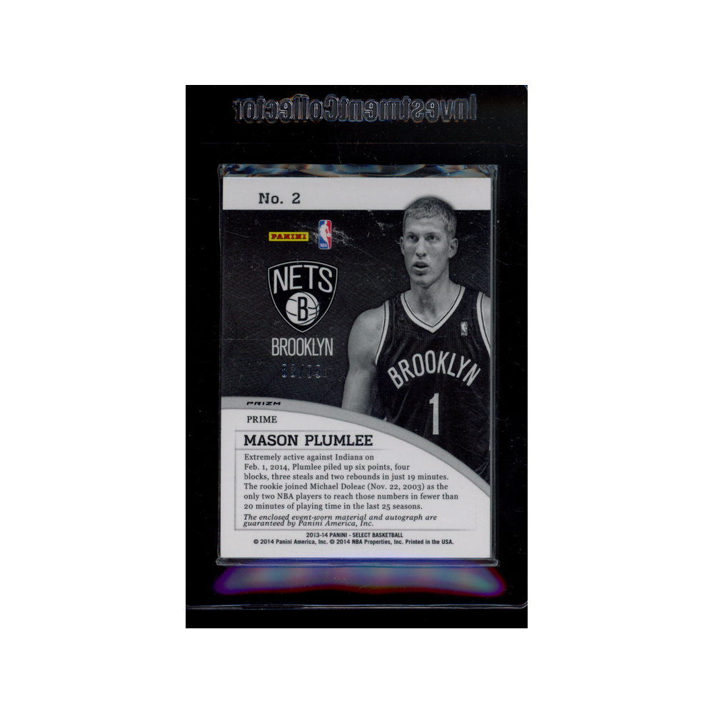 Mason Plumlee 2013-14 Panini Select Basketball RPA /99