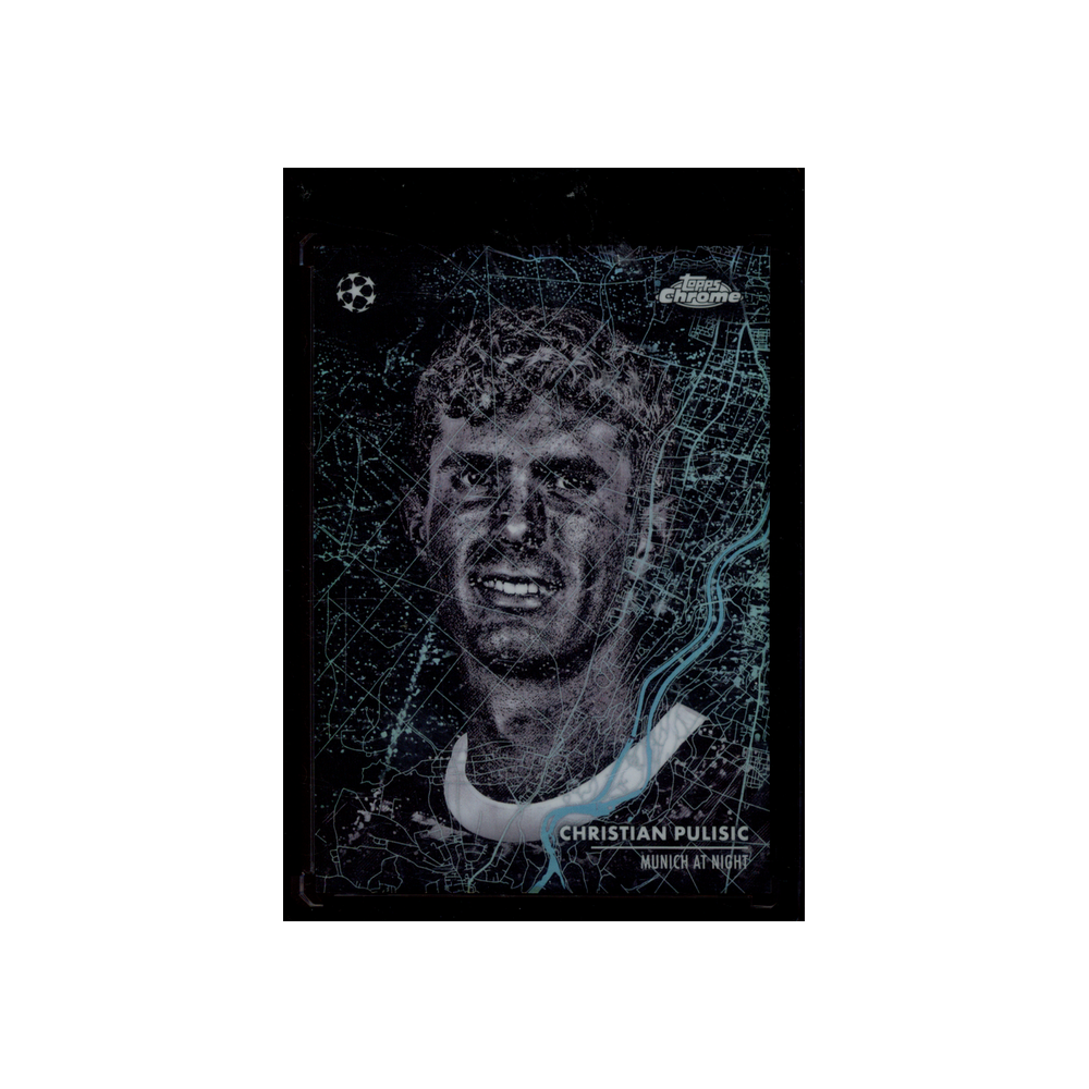 Christian Pulisic 2025 Topps Chrome Munich At Night