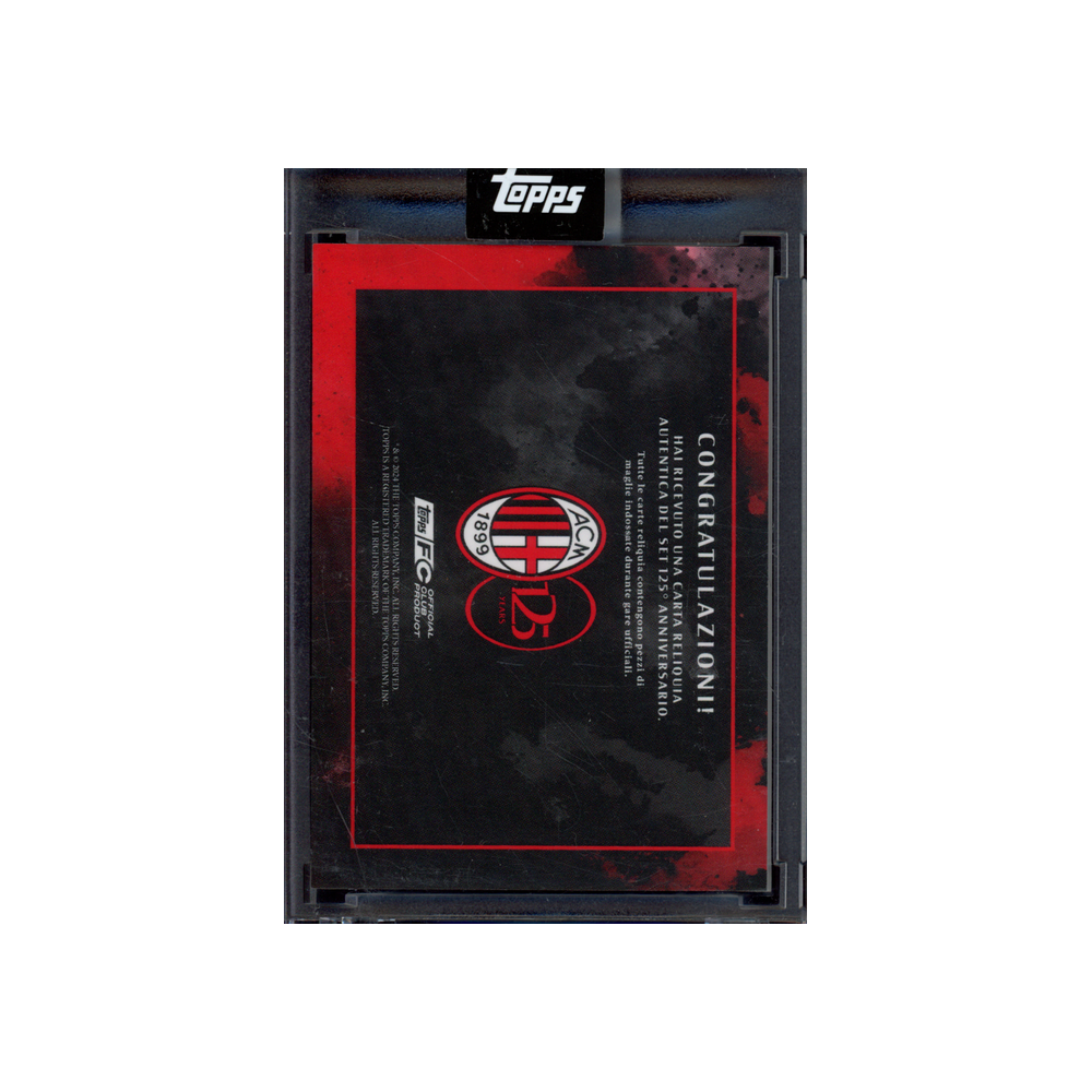 Christian Pulisic 2024 Topps AC Milan Set Patch /5
