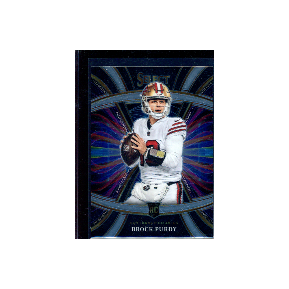 Brock Purdy 2022 Panini Select Football Phenomenon Rookie