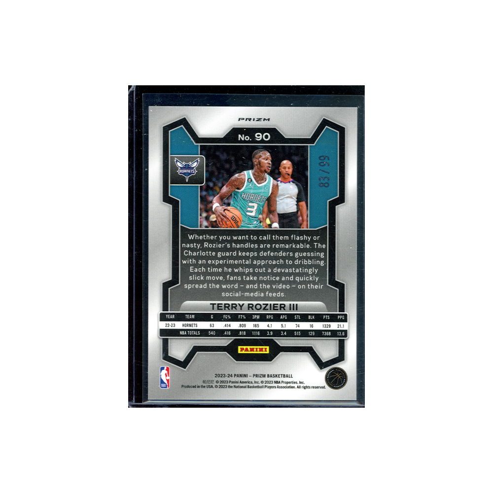 Terry Rozier III 2023-24 Panini Prizm Basketball Purple /99