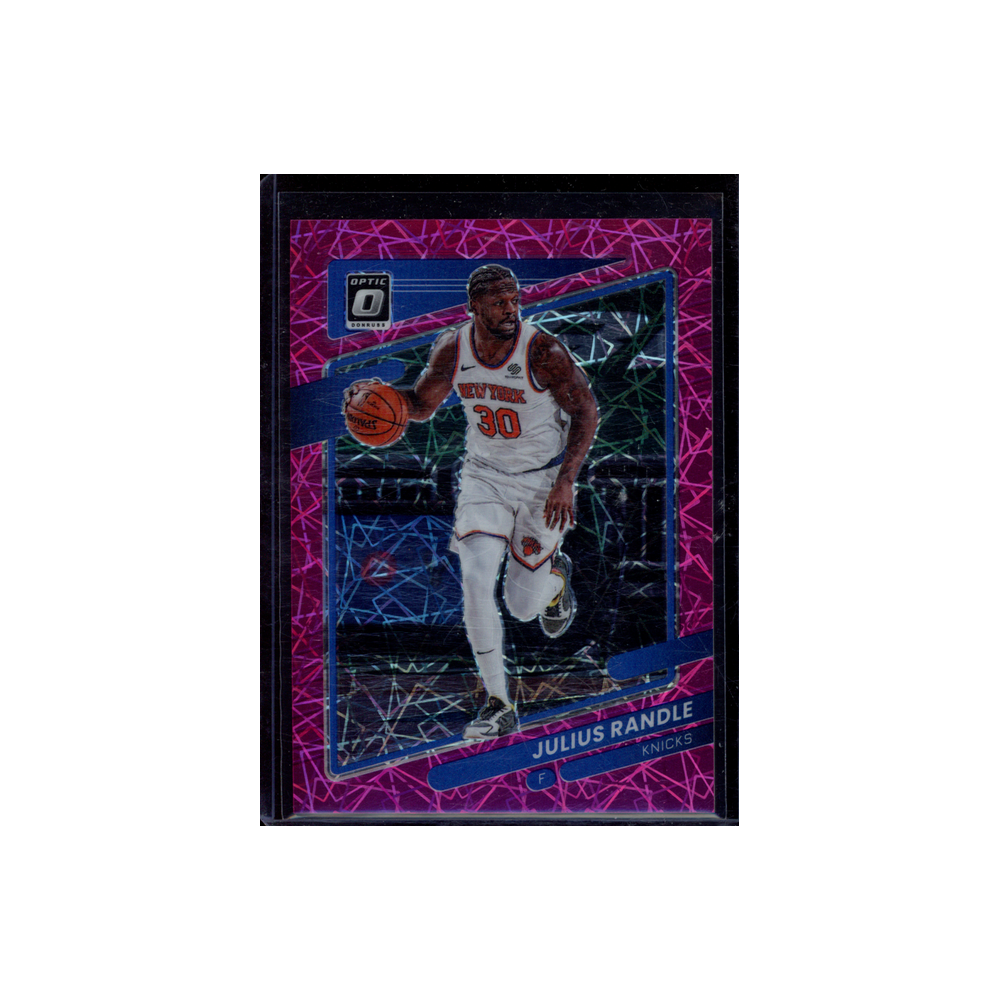 Julius Randle 2021-22 Panini Donruss Optic Pink Velocity /79