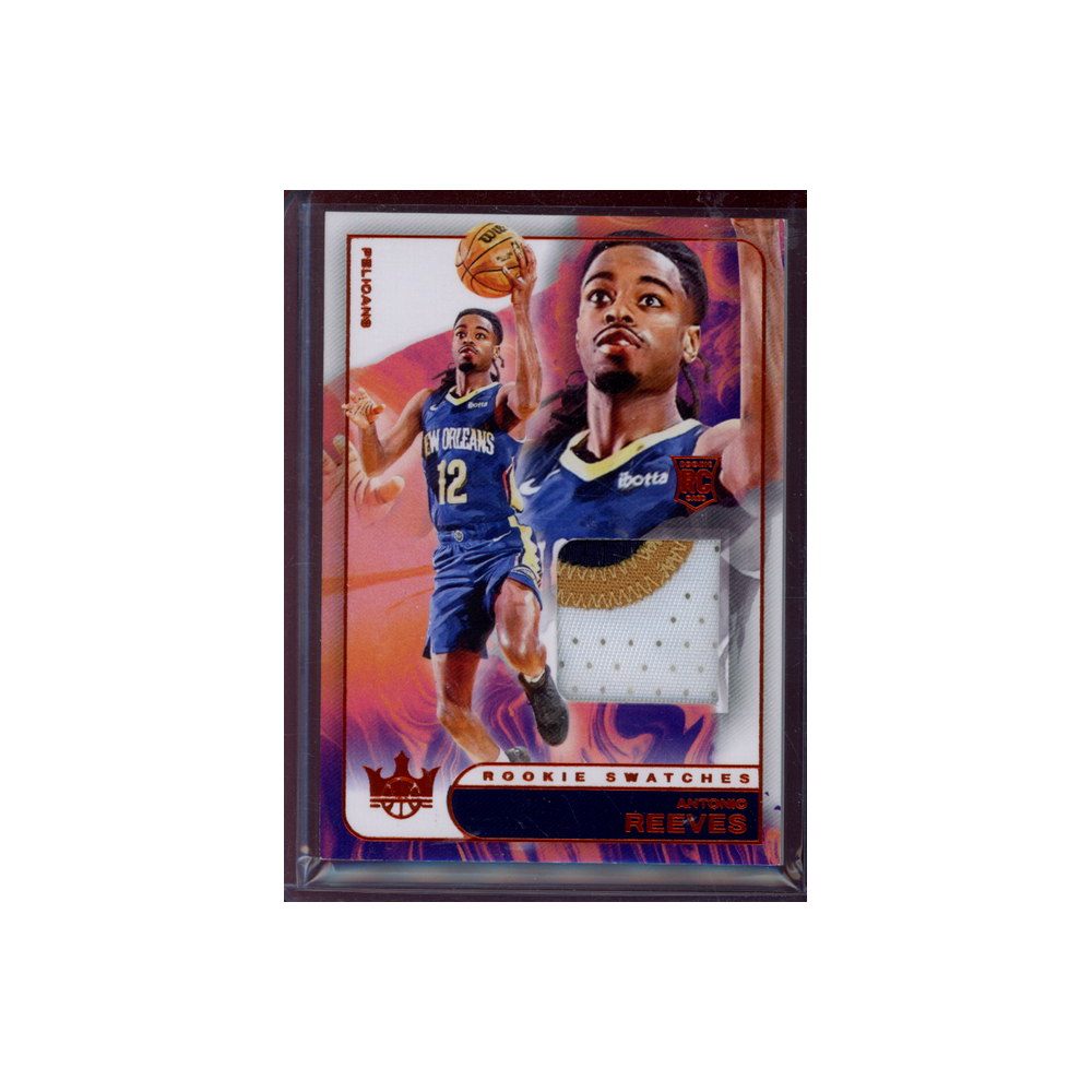 Antonio Reeves 2024-25 Panini Court Kings Basketball Rookie Swatches /49