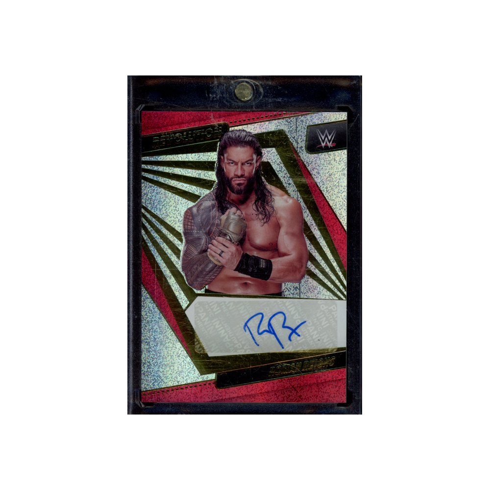 Roman Reigns 2022 Panini Revolution WWE Auto