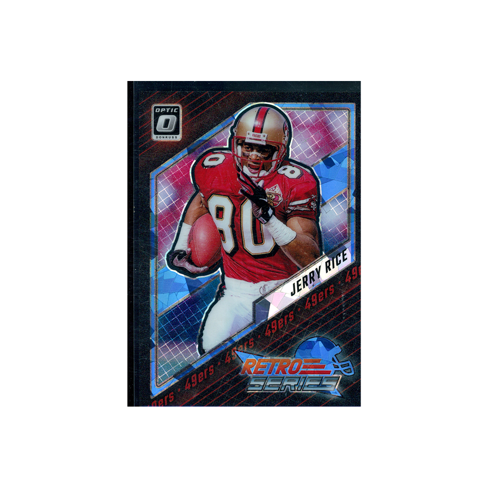 Jerry Rice 2023 Panini Donruss Optic Football Retro Series Ice /15