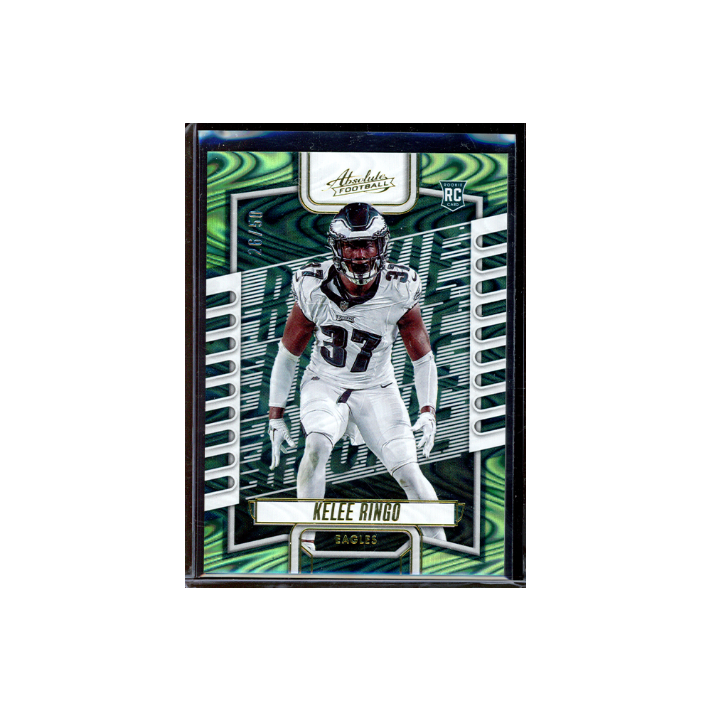 Kelee Ringo 2023 Panini Absolute Football Rookie Green /50
