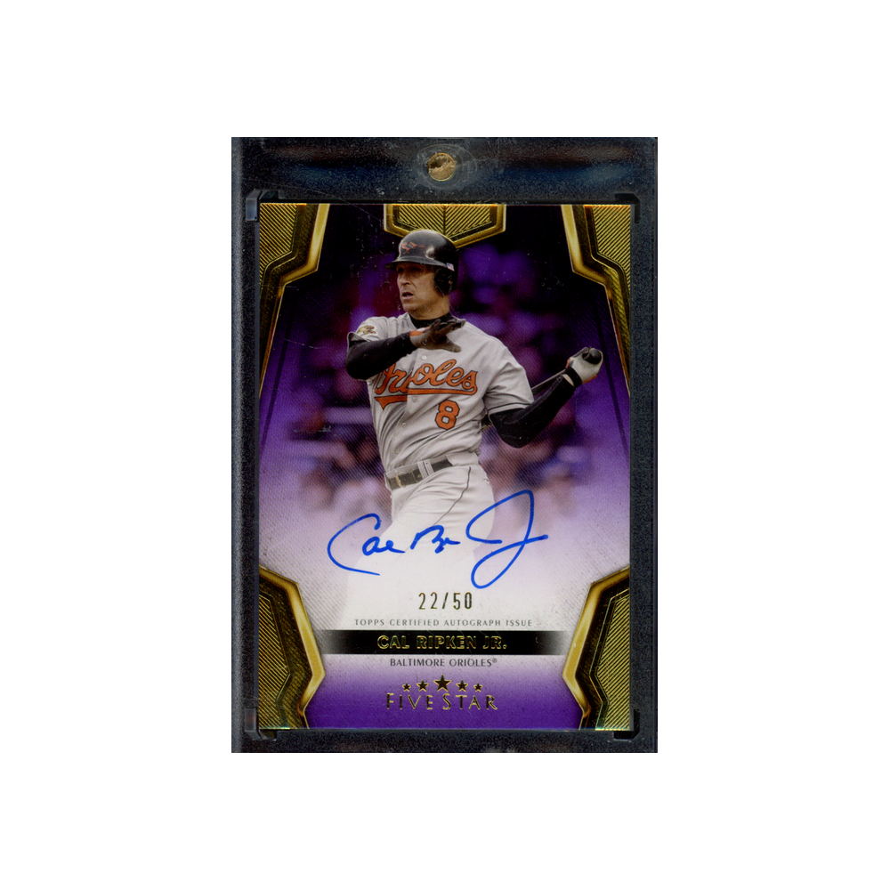 Cal Ripken Jr 2024 Topps Five Star Auto /50