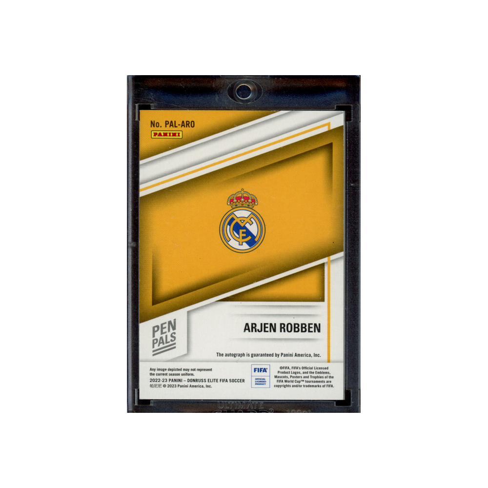 Arjen Robben 2022-23 Panini Donruss Elite Soccer Pen Pals Auto /3