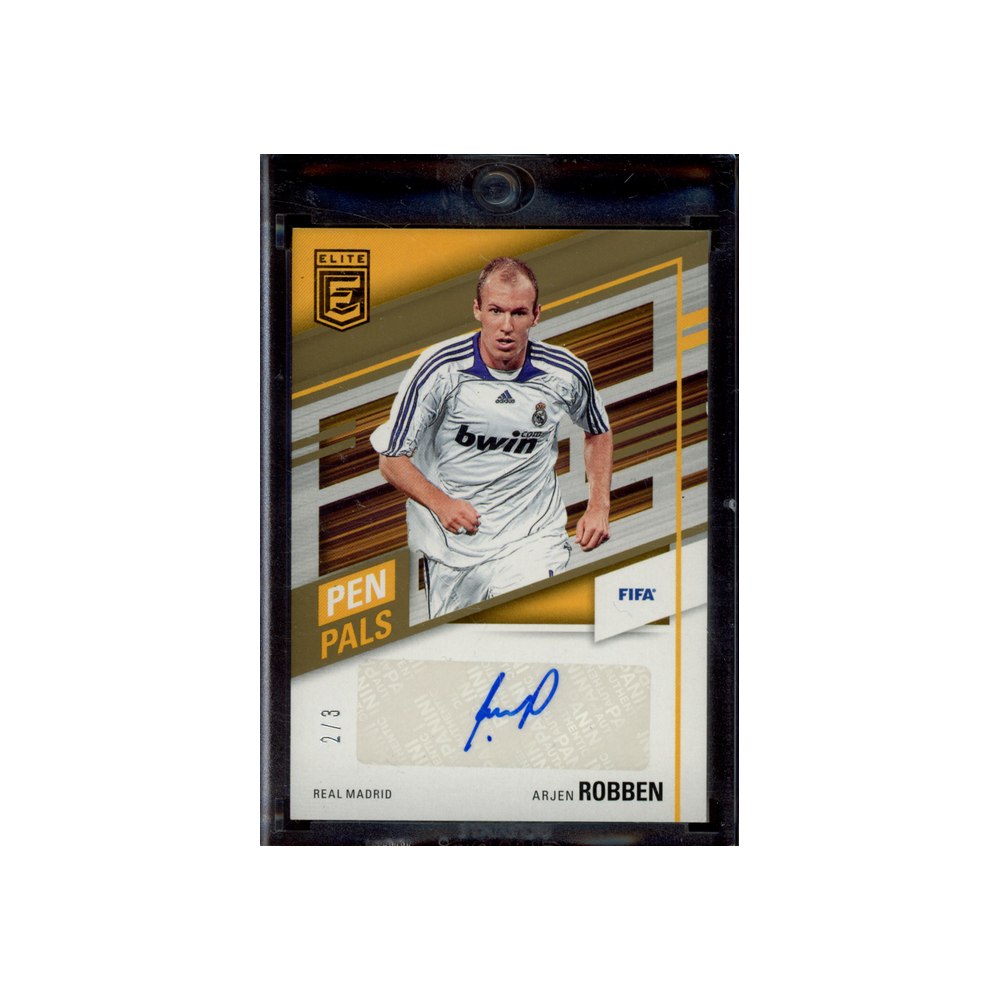 Arjen Robben 2022-23 Panini Donruss Elite Soccer Pen Pals Auto /3