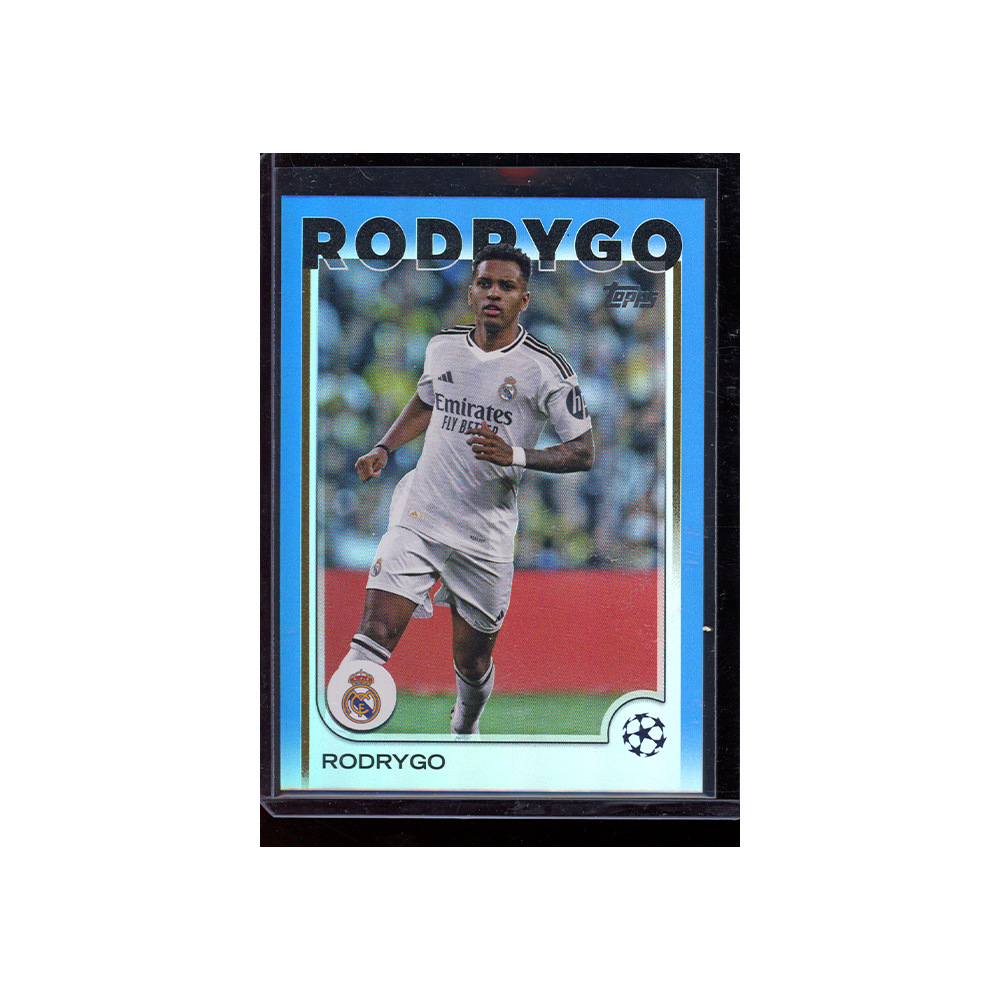 Rodrygo 2025 Topps Uefa UCC Blue /125