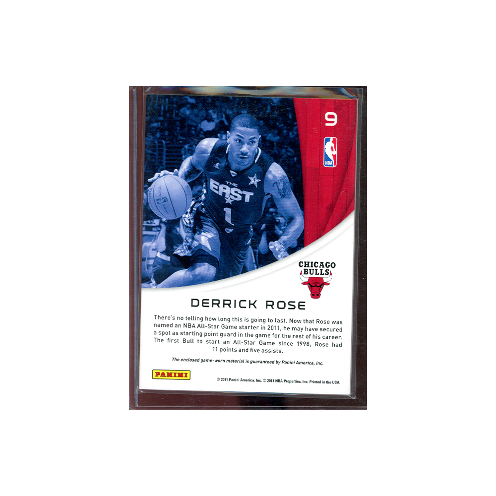 Derrick Rose 2010-11 Panini Season Update All-Stars Jersey Patch