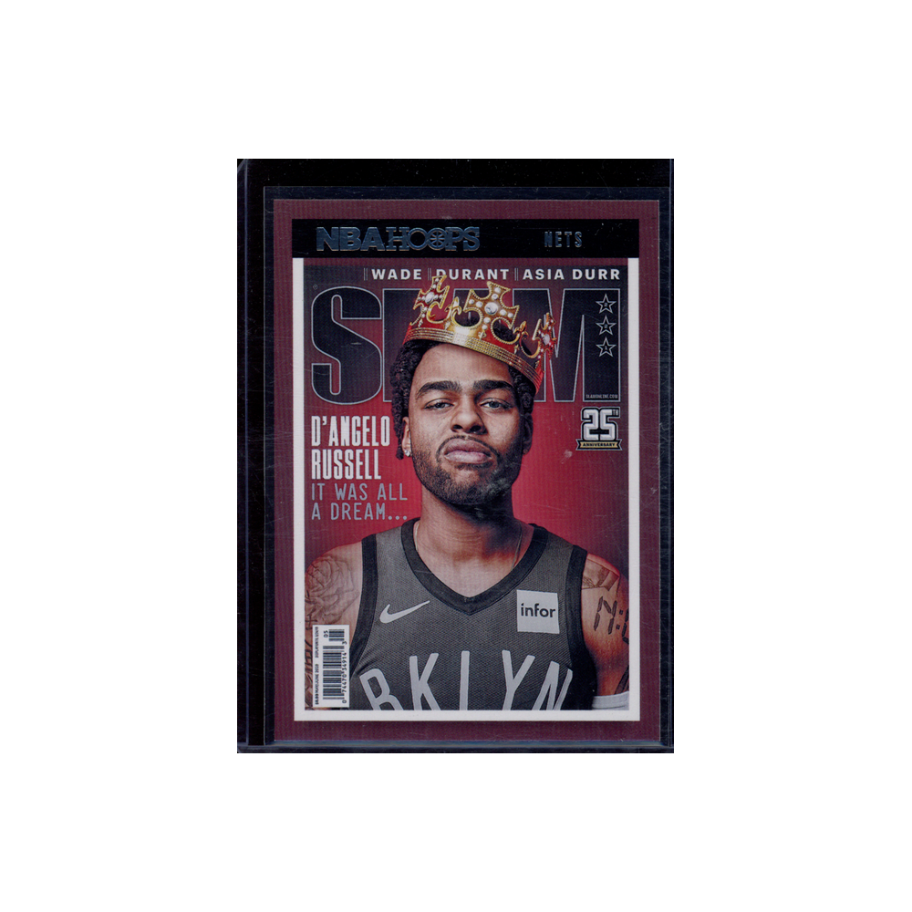 D'Angelo Russell 2021-22 Panini Hoops Basketball SLAM #221