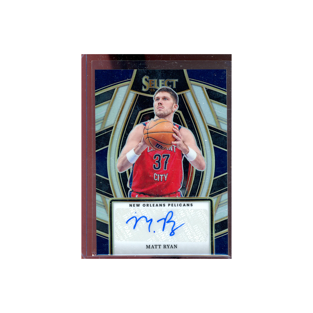Matt Ryan 2023-24 Panini Select Basketball Auto