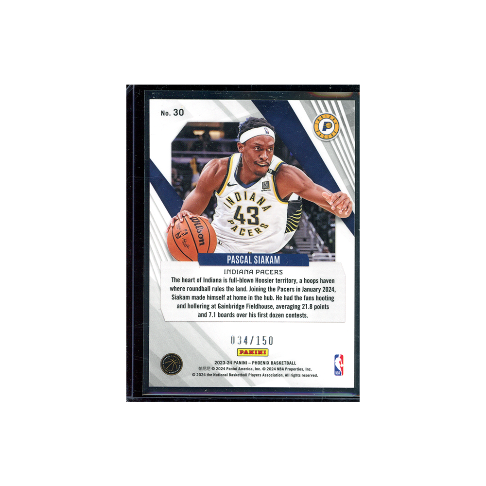 Pascal Siakam 2023-24 Panini Phoenix Basketball Purple /150