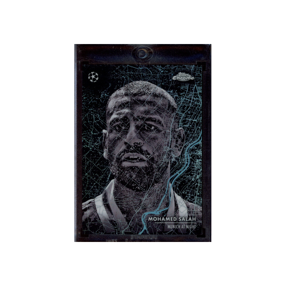 Mohamed Salah 2025 Topps Chrome Munich At Night