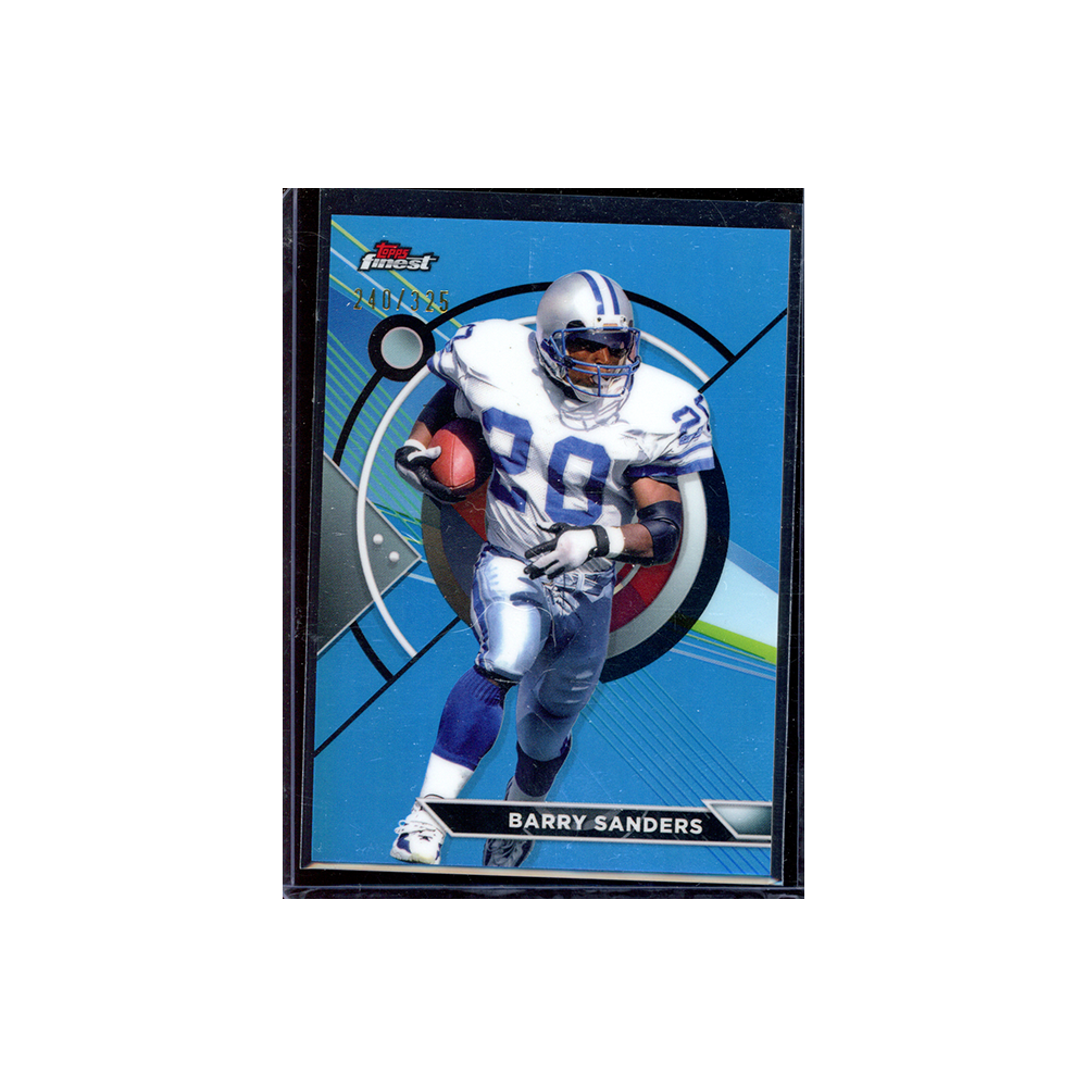 Barry Sanders 2023 Topps Composite Football Finest Blue /325