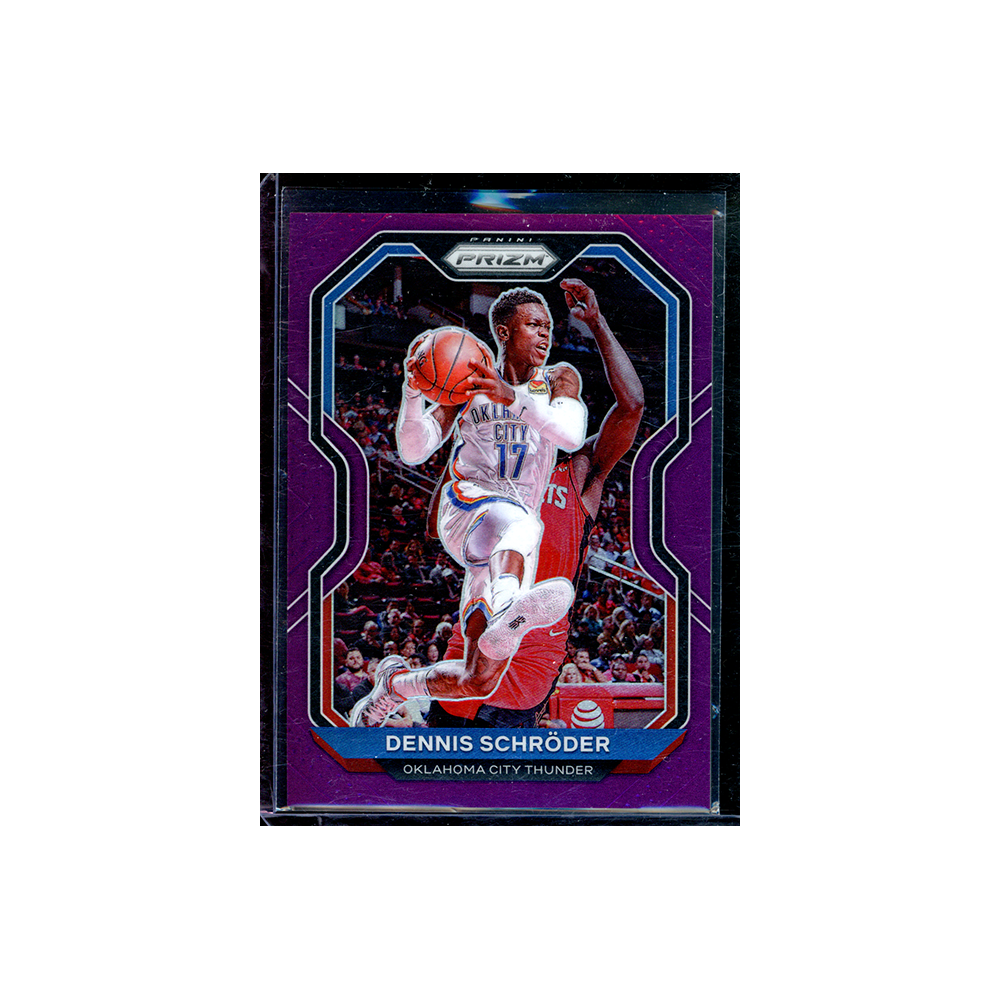 Dennis Schröder 2020-21 Panini Prizm Basketball Purple
