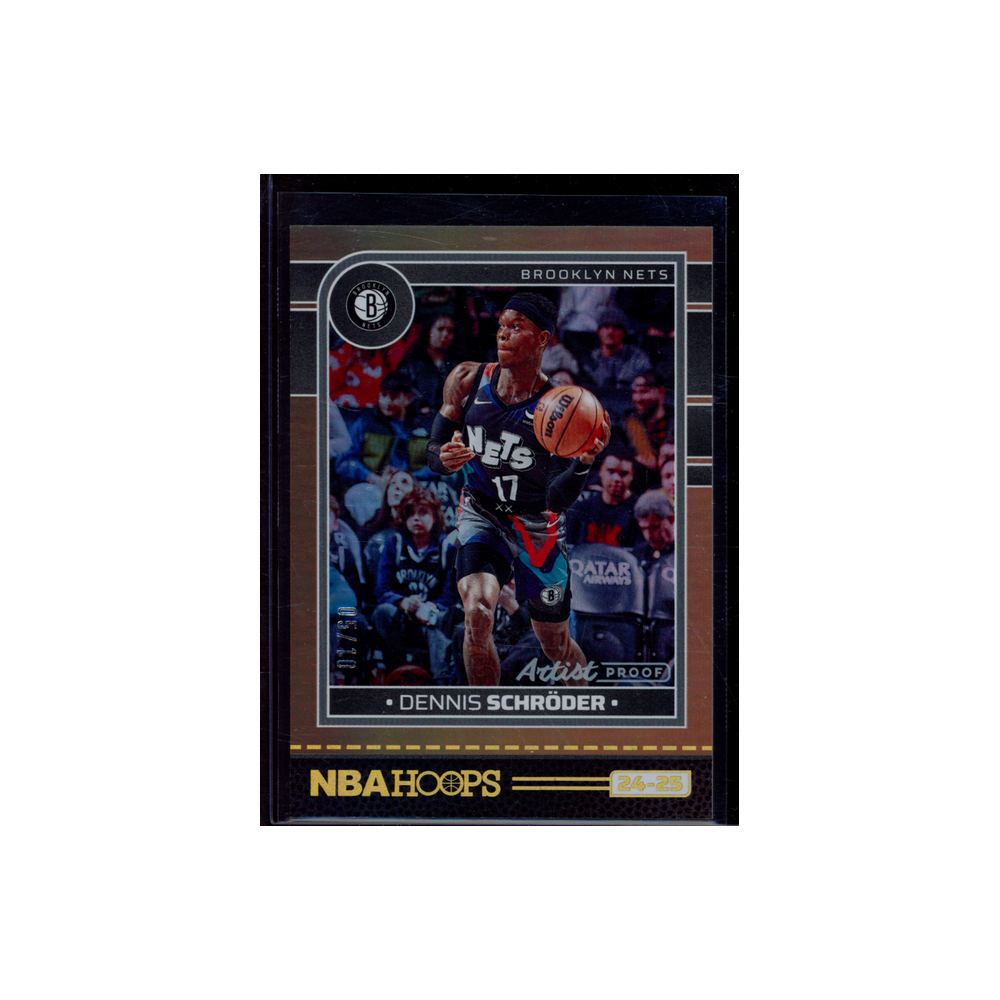 Dennis Schröder 2024-25 Panini Hoops Basketball Gold /10