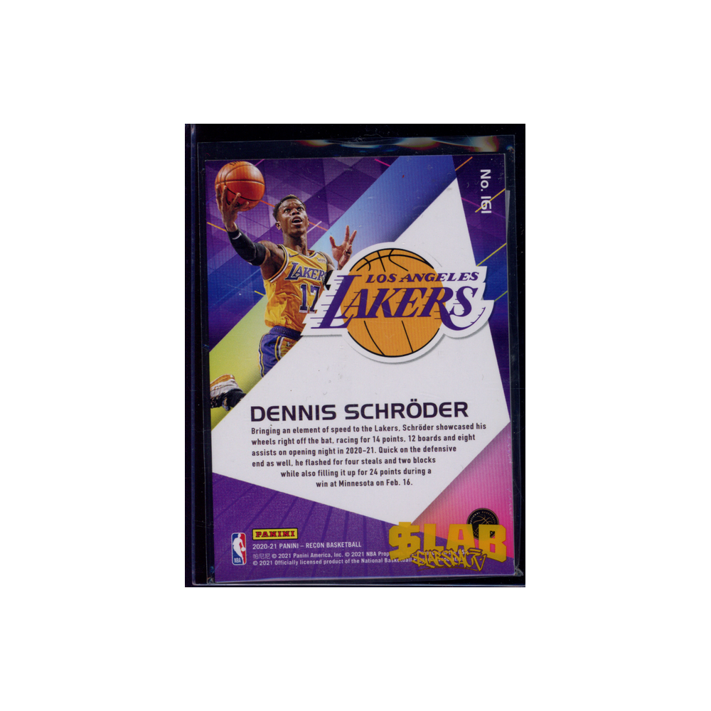 Dennis Schröder 2020-21 Panini Recon Basketball Gold /10
