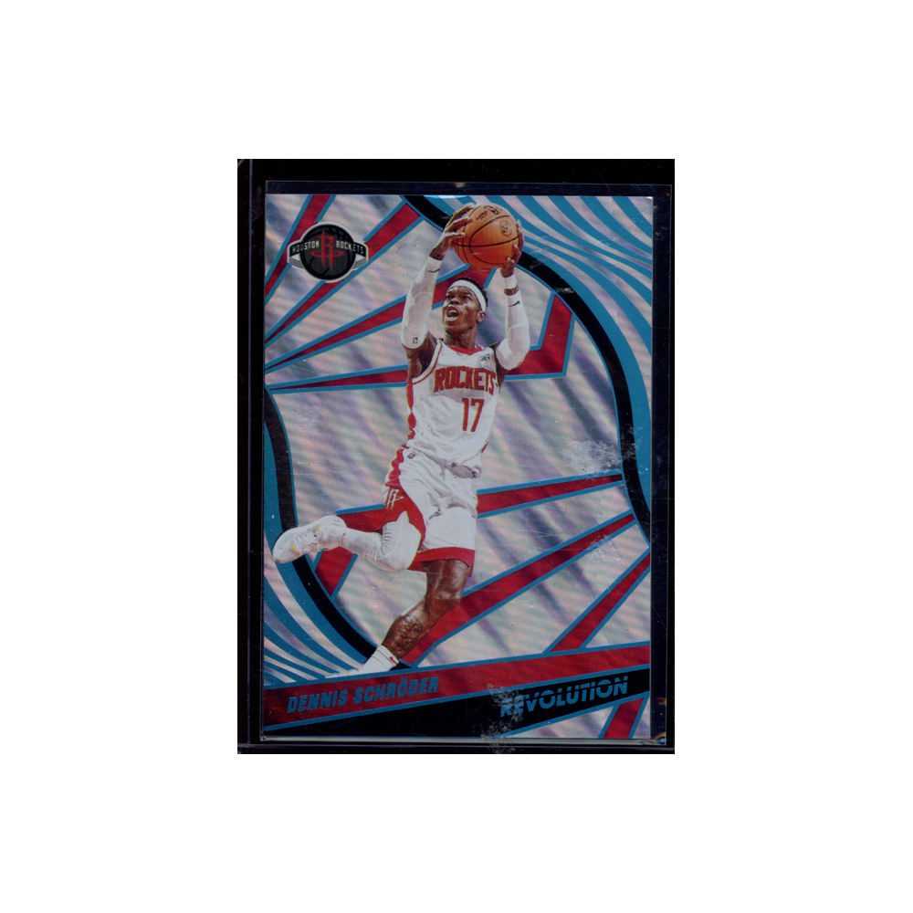 Dennis Schröder 2021-22 Panini Revolution Basketball Lava /10