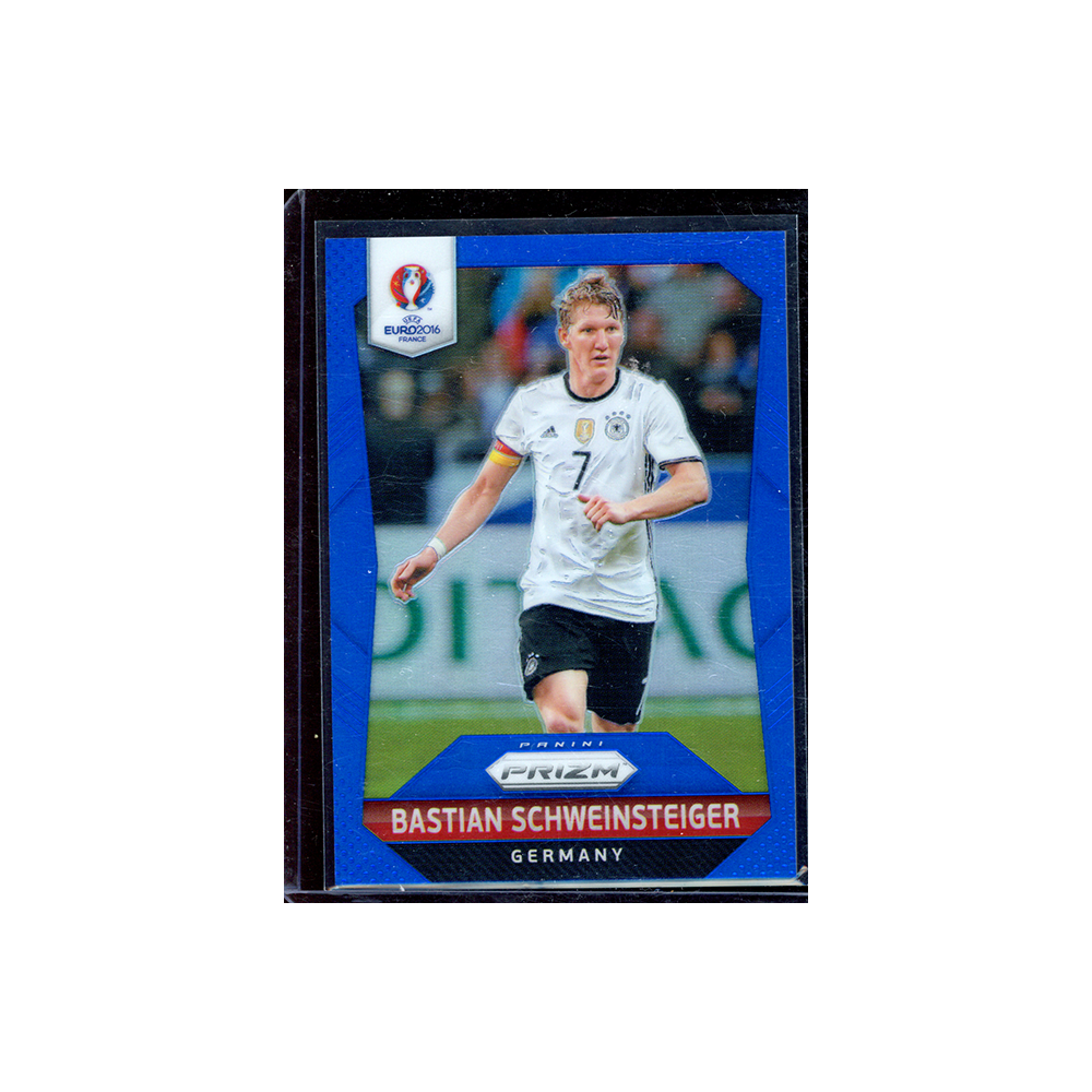 Bastian Schweinsteiger 2016 Prizm UEFA Euro Soccer Blue /249