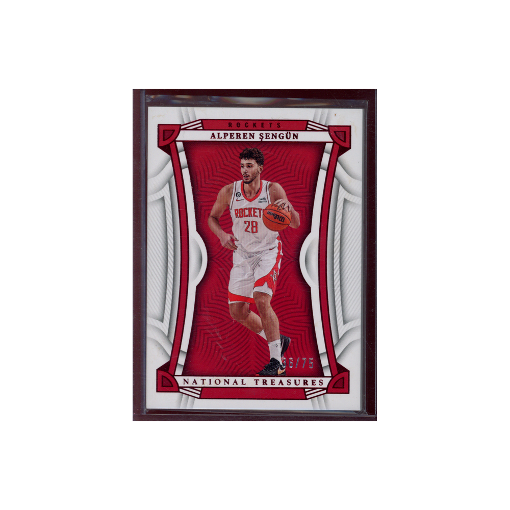 Alperen Sengün 2022-23 Panini National Treasures Basketball /75