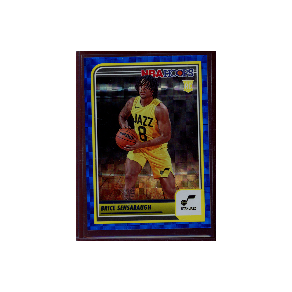 Brice Sensabaugh 2023-24 Panini Hoops Basketball Rookie Blue Hyper