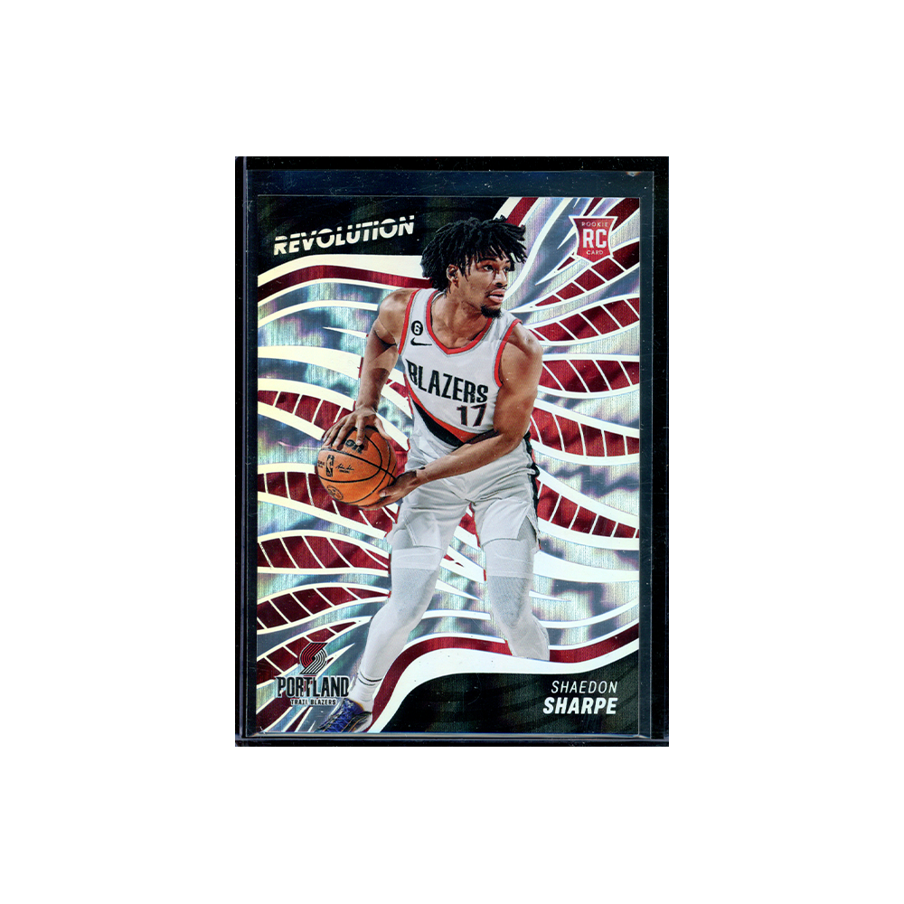 Shaedon Sharpe 2022-23 Panini Revolution Basketball Rookie Asia /75