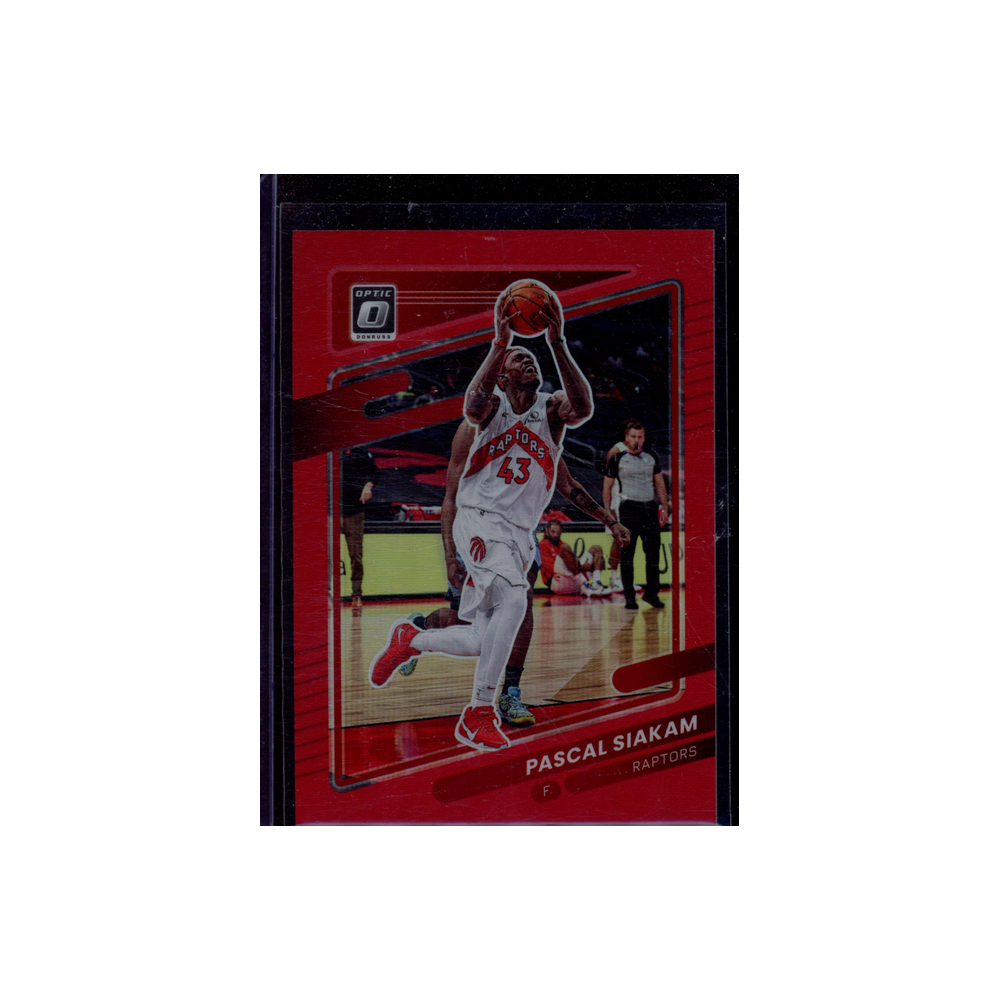 Pascal Siakam 2021-22 Panini Donruss Optic Basketball Red /99