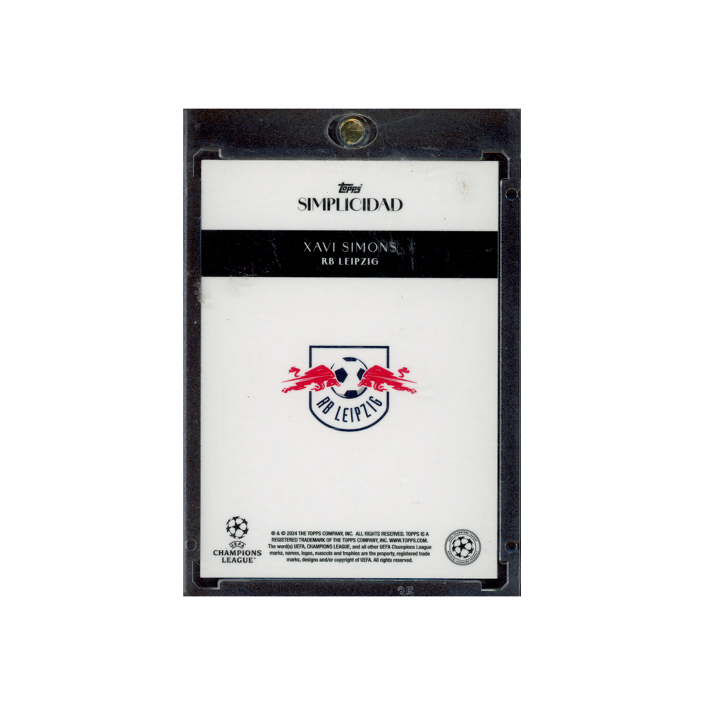 Xavi Simons 2024 Topps Simplicidad /10