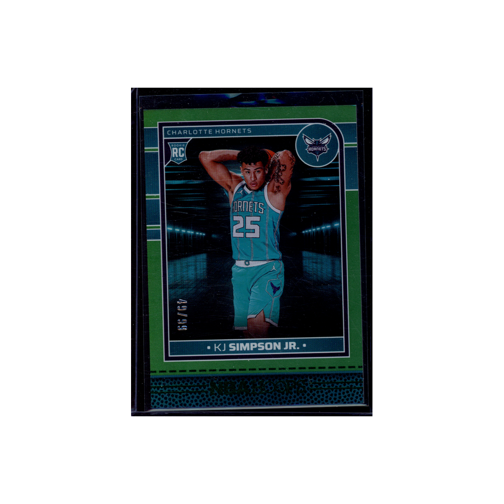 KJ Simpson JR. 2024-25 Panini Hoops Basketball Rookie /99