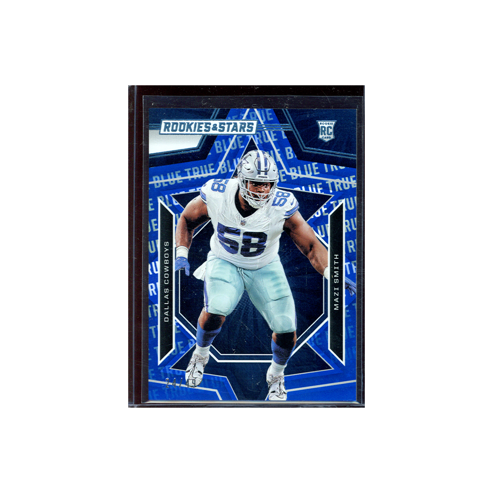 Mazi Smith 2023 Panini Rookies & Stars Football Rookie True Blue /49
