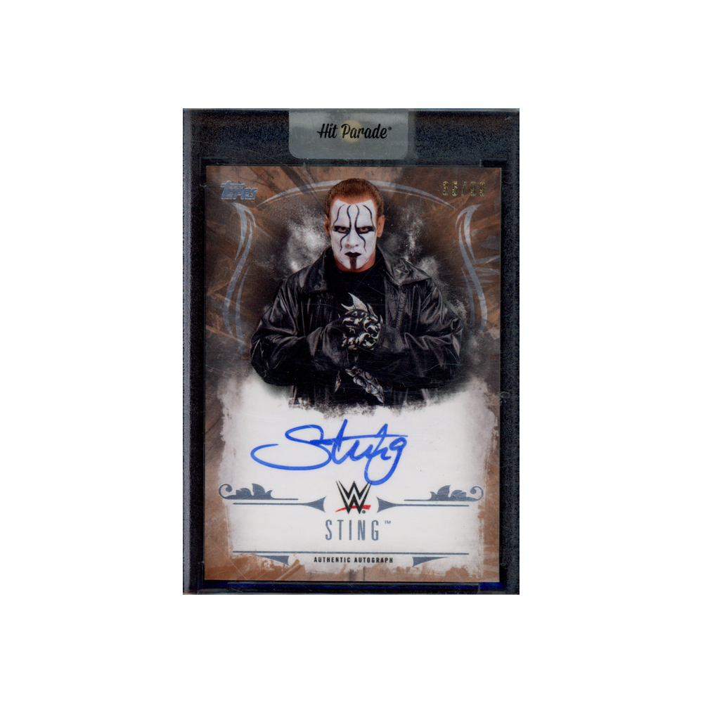 Sting 2016 Topps Undisputed Superstar Auto /99